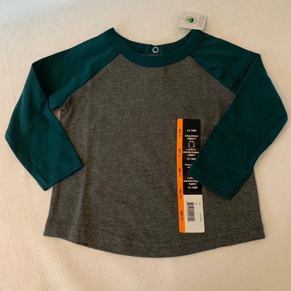 NEW  Many Sizes Long Sleeve Shirt Baby Infant Toddler Clothing Clothes NWT - Picture 2 of 7